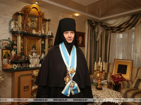 Abbess Gabriela: Lukashenko never responds with harsh words. We have found over a dozen statements proving the opposite