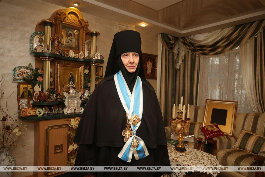 Abbess Gabriela: Lukashenko never responds with harsh words. We have found over a dozen statements proving the opposite