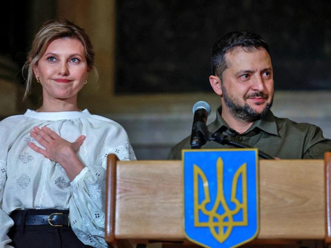 Журналист Горин «поселил» Елену Зеленскую в несуществующую гостиницу