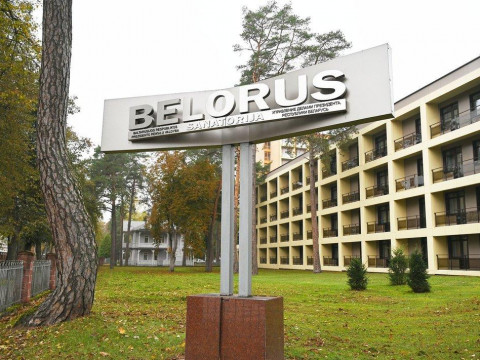 While talking about decay in the Baltic states, Azarenok "shut down" the Belarus resort in Druskininkai. We nearly booked a room there