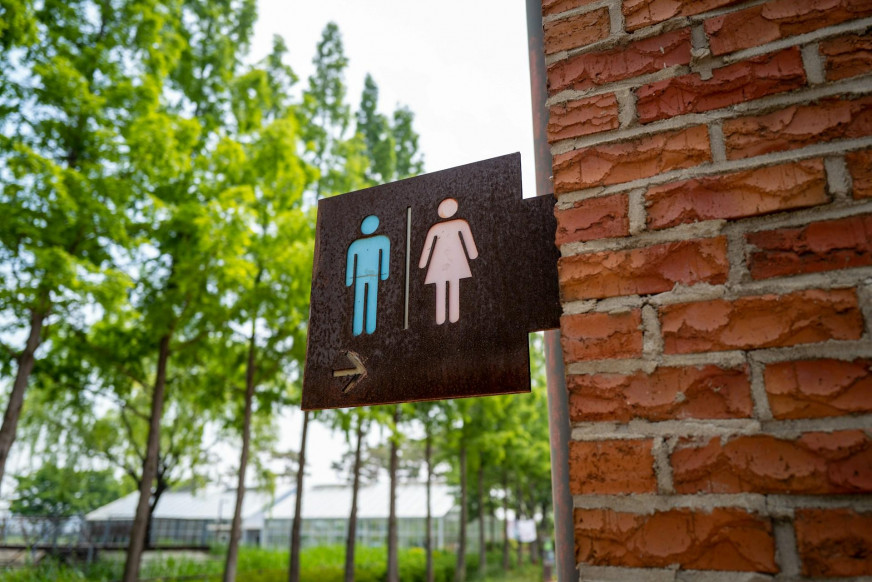 “Zemlya Nasha” passed off restroom instructions as a poster for checking “Banderite” ties