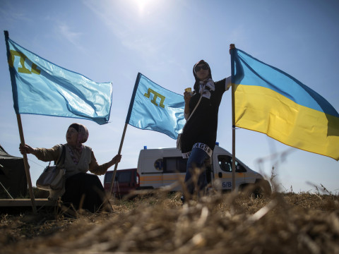 «Крым прагаласаваў за выхад са складу Украіны». Вядоўца «Радыё Мінск» назвала фэйк гістарычным фактам