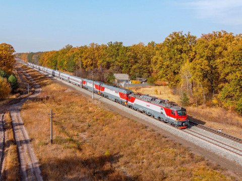 Пуцін перасеў на бронецягнік коштам 1 млрд расейскіх рублёў