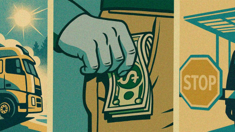 Грошы з пырскаў. Як два «гаманцы» Лукашэнкі зладзілі паборы на мяжы