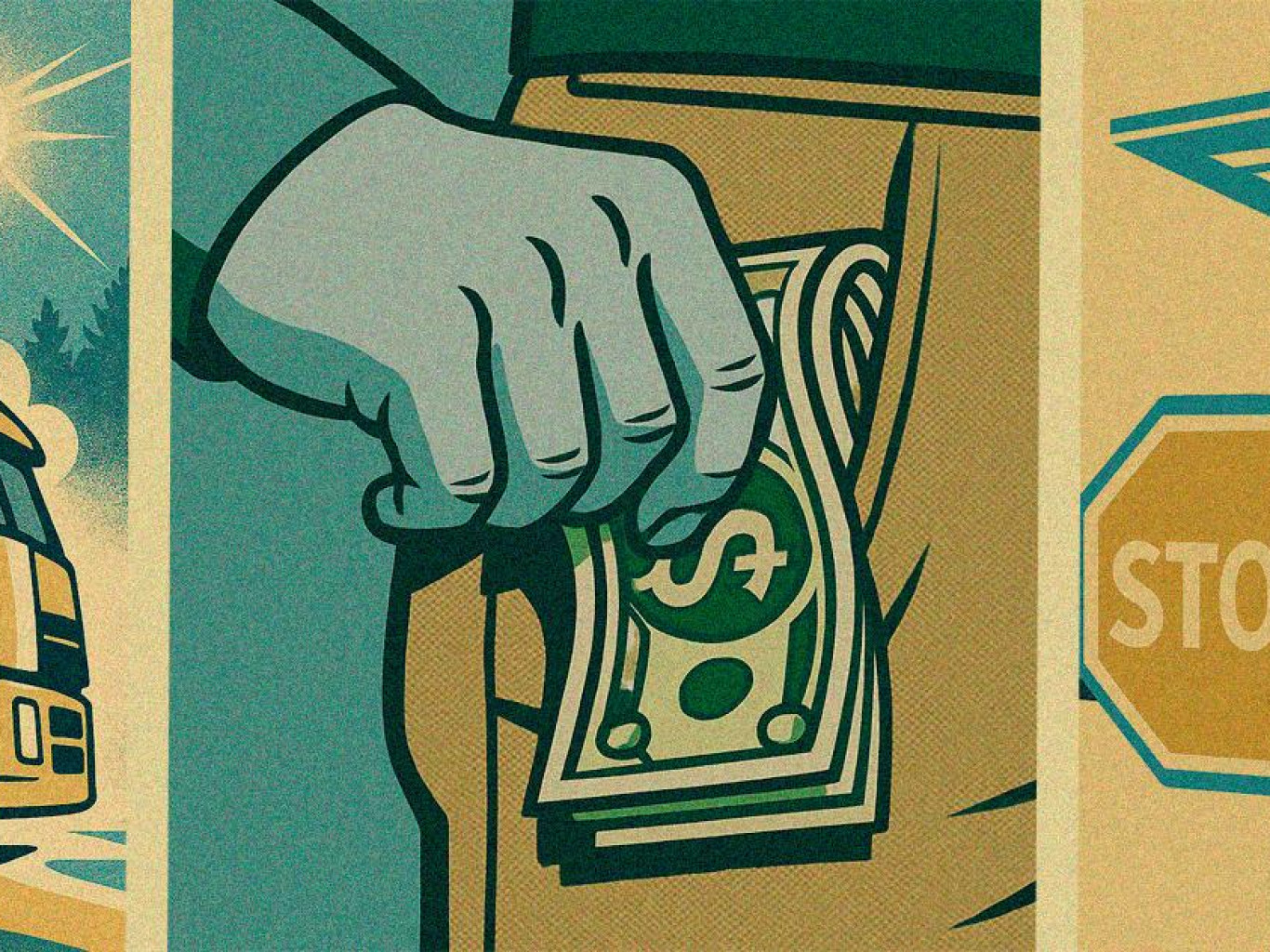 Грошы з пырскаў. Як «гаманец» Лукашэнкі зладзіў паборы на мяжы