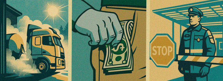 Грошы з пырскаў. Як два «гаманцы» Лукашэнкі зладзілі паборы на мяжы