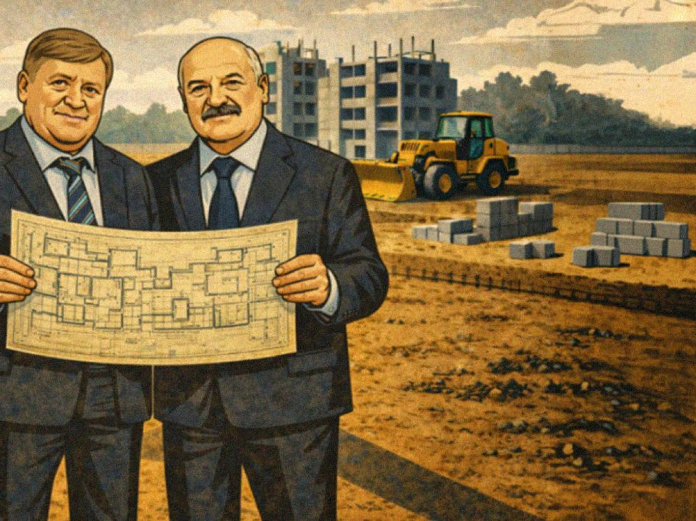 «Зямля для сваіх людзей». Колькі недаатрымаў беларускі бюджэт на будаўніцтве комплексу ў цэнтры Менску