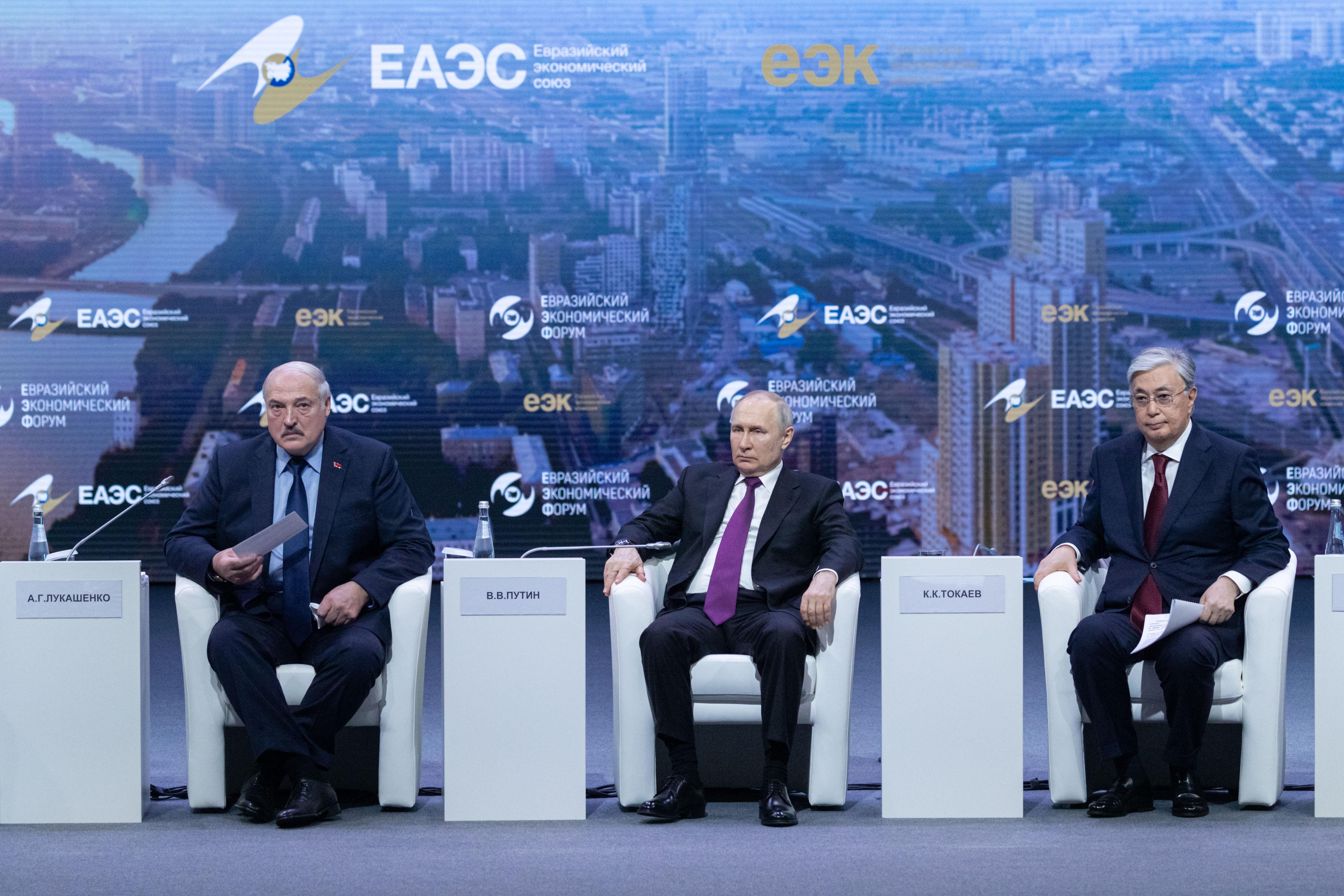 Лукашенко Евразийский экономический форум